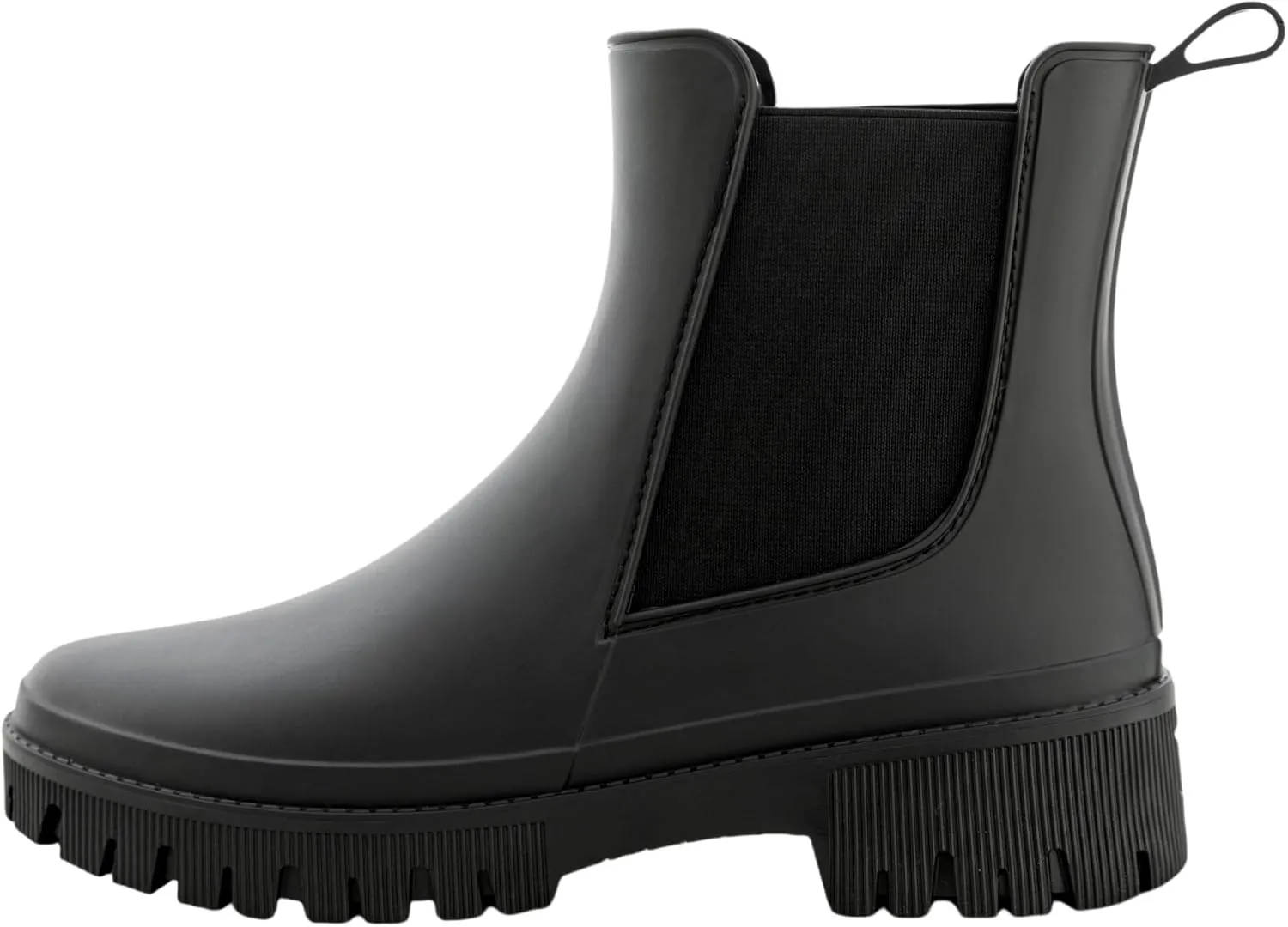 Women's Short Rain Boots Waterproof Chelsea Rain Boots For Ladies