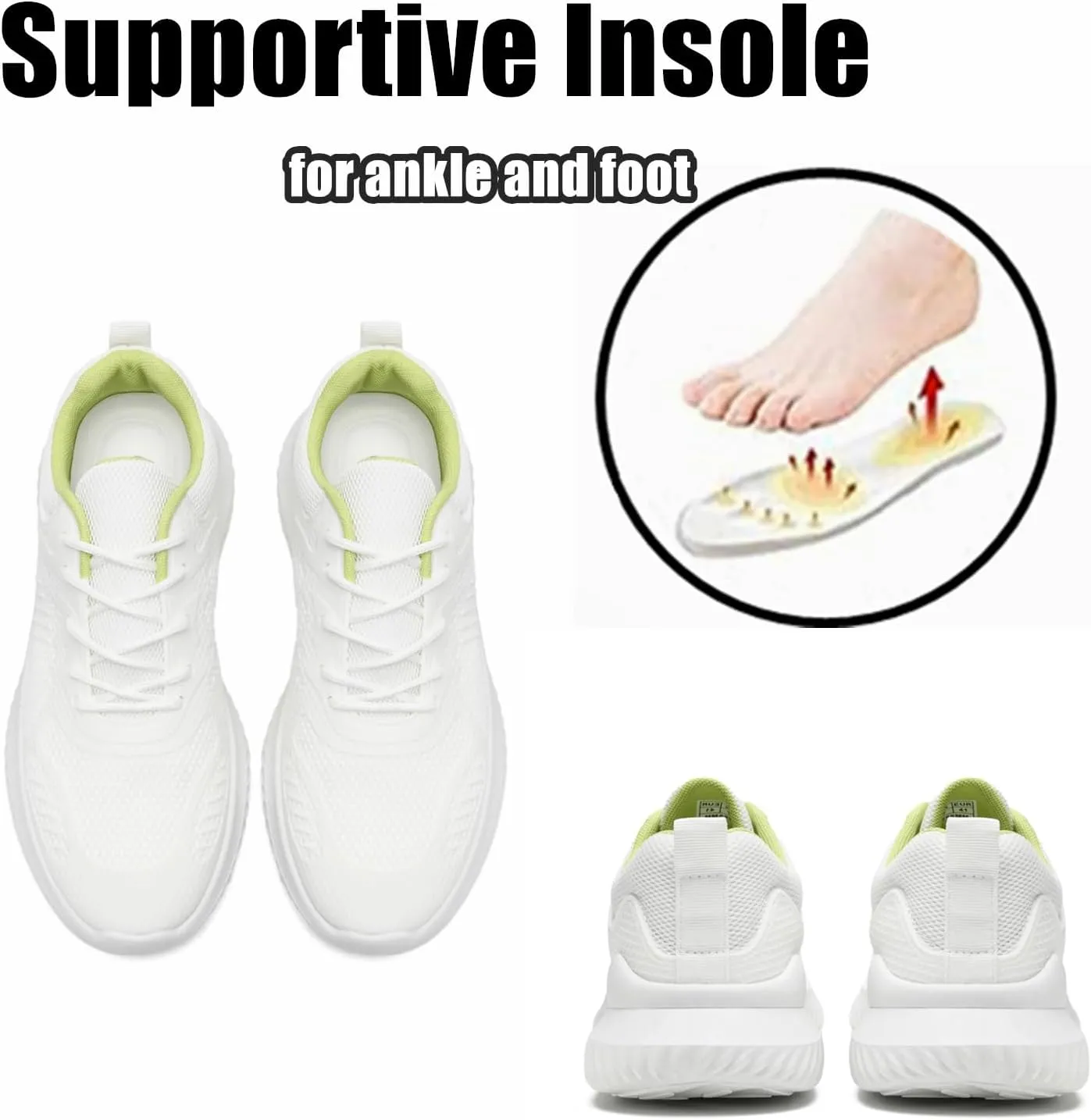 Womens Tennis Running Shoes Unisex Lightweight Breathable Walking Shoes Ultra Soft Flying Knitting Lace Up Fashion Sneakers Non Slip Athletic Trainers Casual Sports Shoes
