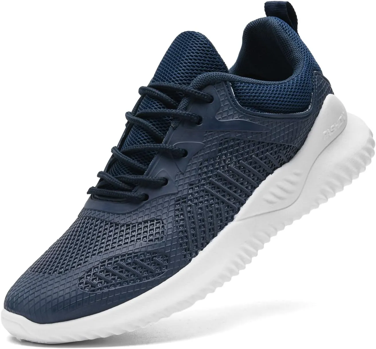 Womens Tennis Running Shoes Unisex Lightweight Breathable Walking Shoes Ultra Soft Flying Knitting Lace Up Fashion Sneakers Non Slip Athletic Trainers Casual Sports Shoes