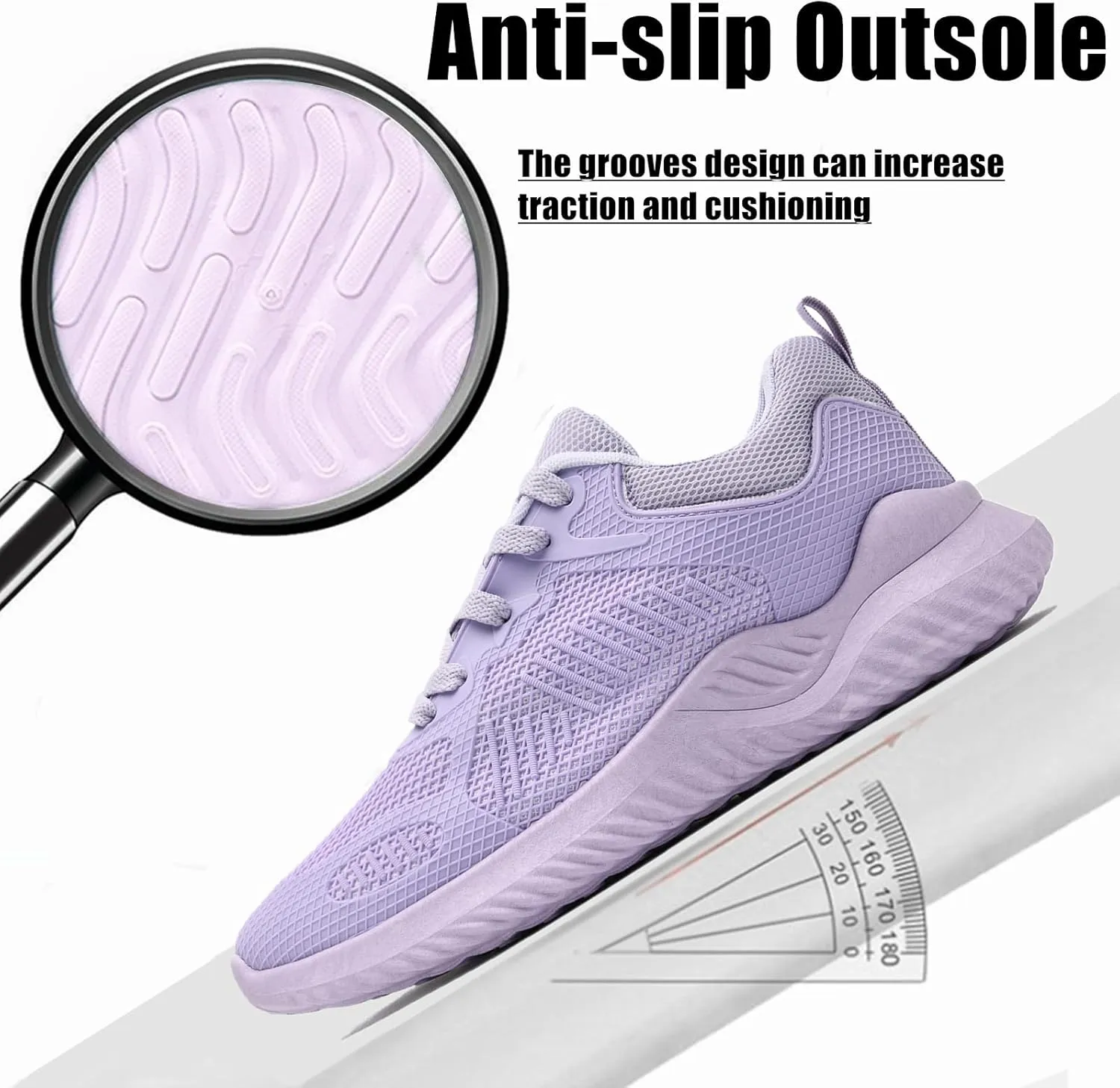 Womens Tennis Running Shoes Unisex Lightweight Breathable Walking Shoes Ultra Soft Flying Knitting Lace Up Fashion Sneakers Non Slip Athletic Trainers Casual Sports Shoes