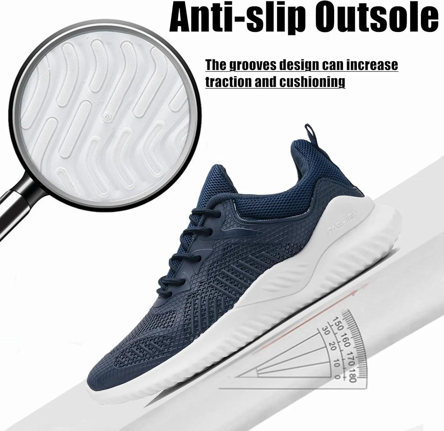 Womens Tennis Running Shoes Unisex Lightweight Breathable Walking Shoes Ultra Soft Flying Knitting Lace Up Fashion Sneakers Non Slip Athletic Trainers Casual Sports Shoes