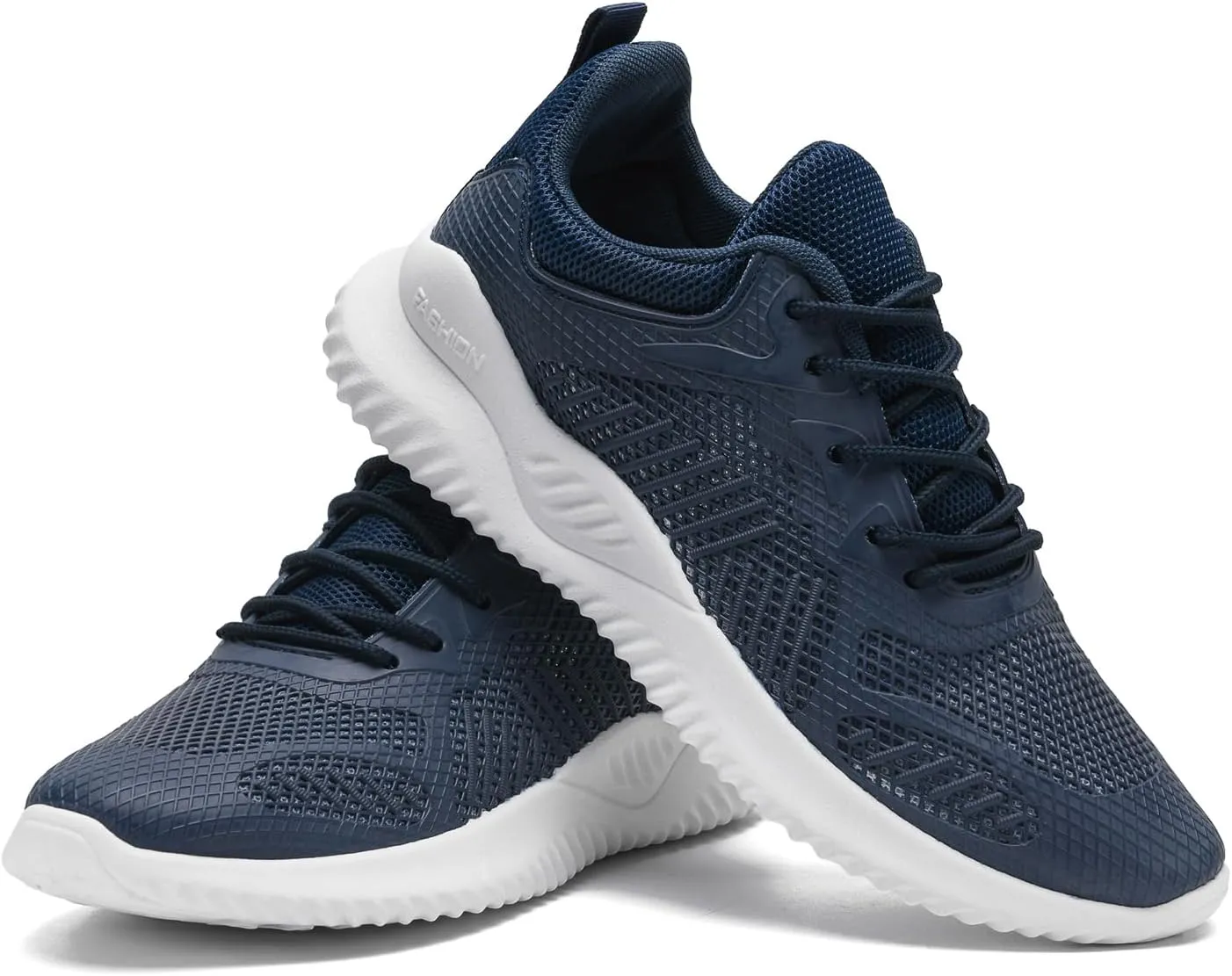 Womens Tennis Running Shoes Unisex Lightweight Breathable Walking Shoes Ultra Soft Flying Knitting Lace Up Fashion Sneakers Non Slip Athletic Trainers Casual Sports Shoes