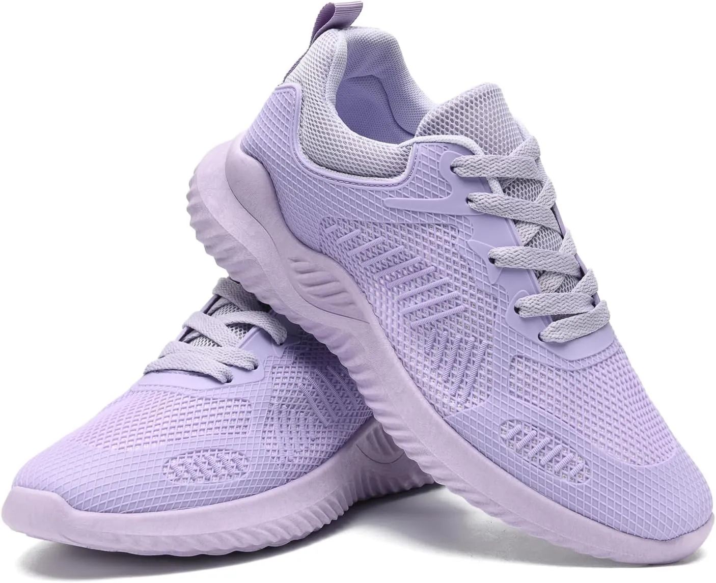 Womens Tennis Running Shoes Unisex Lightweight Breathable Walking Shoes Ultra Soft Flying Knitting Lace Up Fashion Sneakers Non Slip Athletic Trainers Casual Sports Shoes