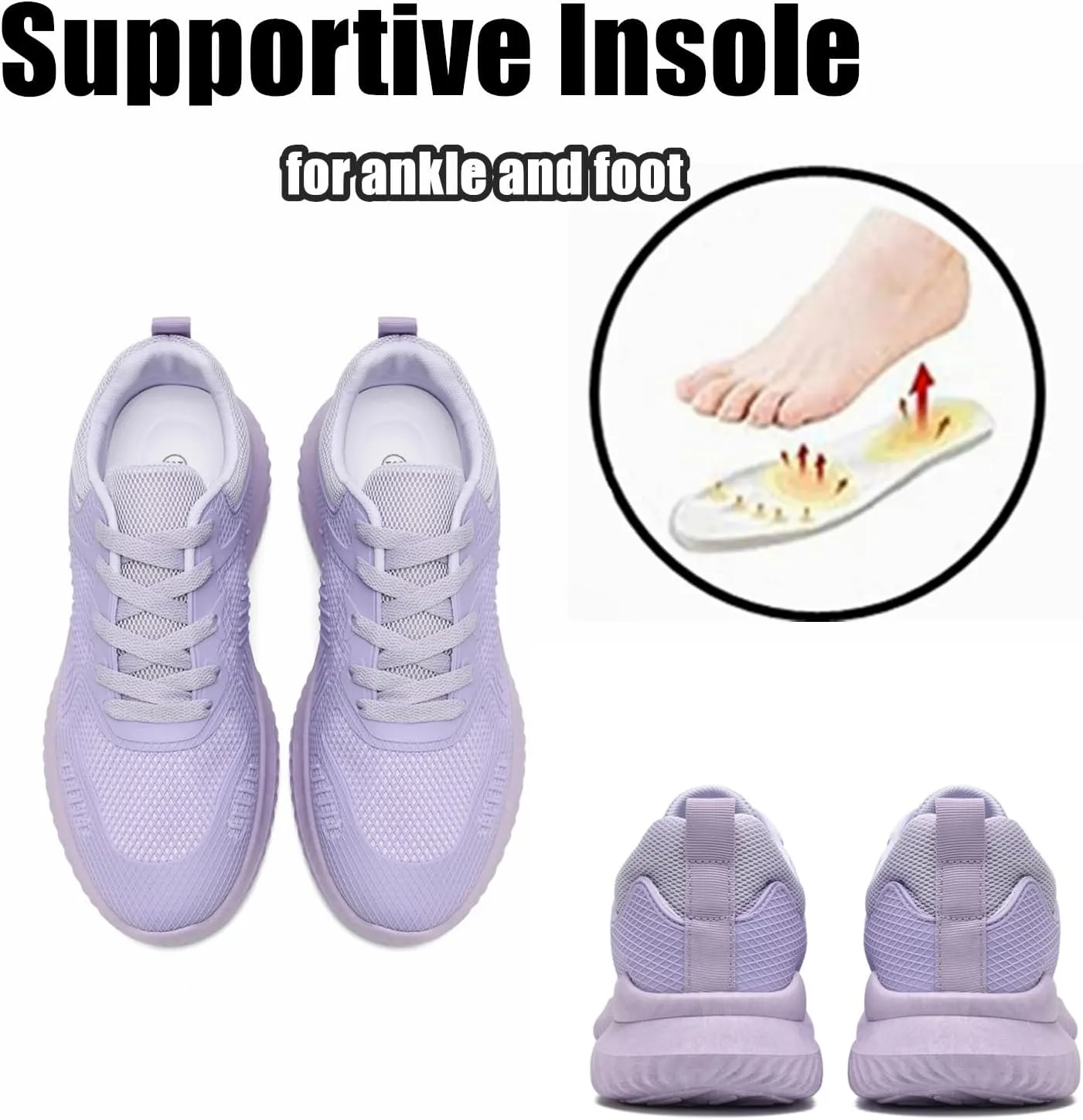 Womens Tennis Running Shoes Unisex Lightweight Breathable Walking Shoes Ultra Soft Flying Knitting Lace Up Fashion Sneakers Non Slip Athletic Trainers Casual Sports Shoes