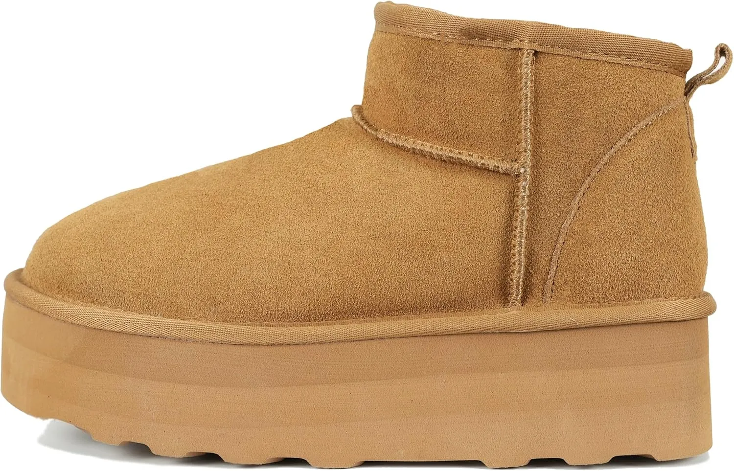 Women's Ultra Mini Platform Fashion Boot Classic Short Ankle Boot Cloud Warm Fur Lined Snow Boots Anti-Slip Winter Boots for Outdoor,Size: 5.5-11 US