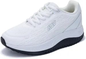Womens Walking Shoes Arch Support Plantar Fasciitis Sneakers Cushion Pain Relief Tennis