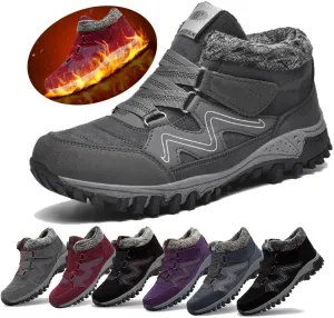 Women'S Winter Thermal Boots For Women Waterproof Snow Winter Warm Hiking Work Comfy Boots Sneakers Walking Shoes,Men'S Winter Thermal Villi Comfortable Platform High Top Shoes