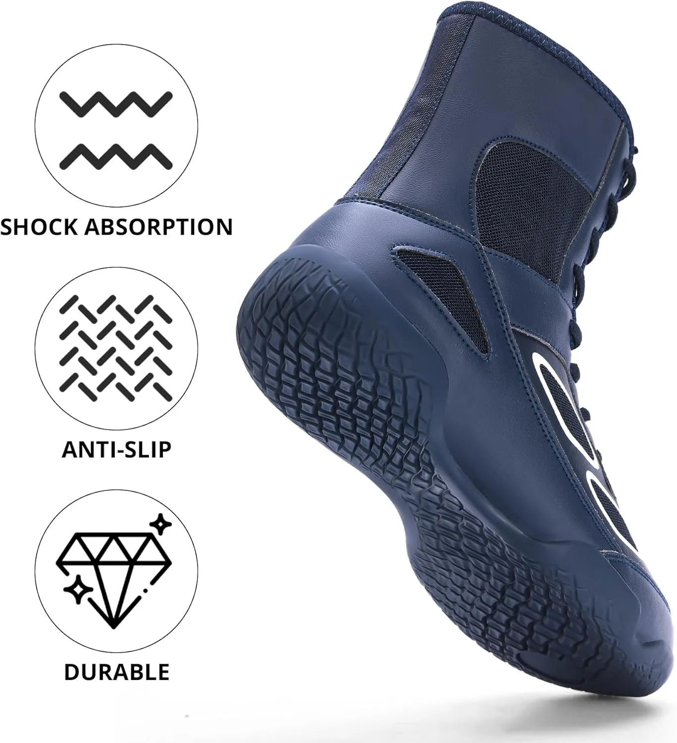Wrestling Shoes Men Boxing Shoe Fitness High Top Sneakers Wrestling Boots