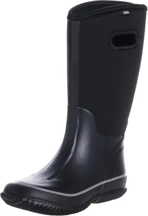 WTW Rubber Rain Boots for Men Multi-Season Mid Waterproof Insulated Neoprene Rubber Outdoor Hunting Boots