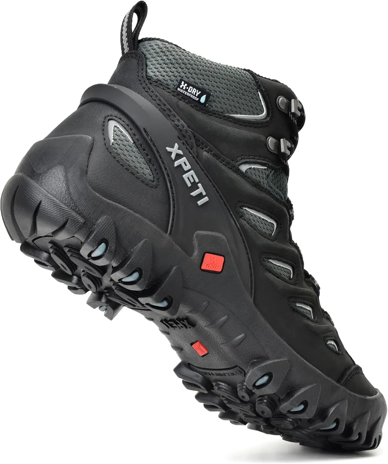 XPETI Men's Pathfinder Mid Waterproof Hiking Boots