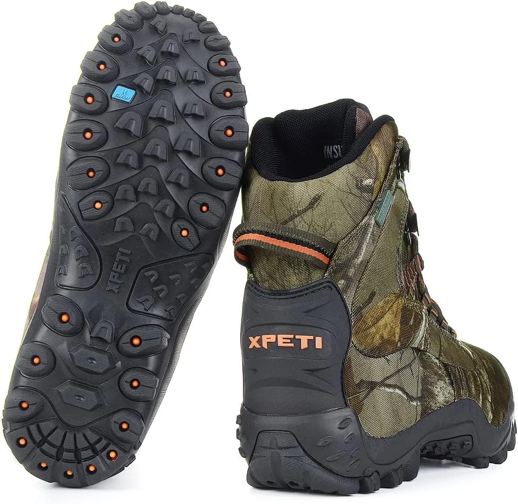 XPETI Men’s Thermator Mid-Rise Lightweight Hiking Insulated Non-Slip Outdoor Boots