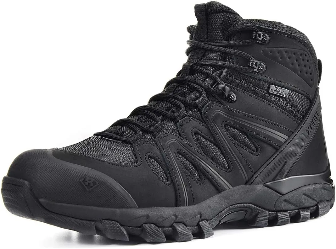 XPETI Men's X-Force Mid Tactical Boots Lightweight Military Boots