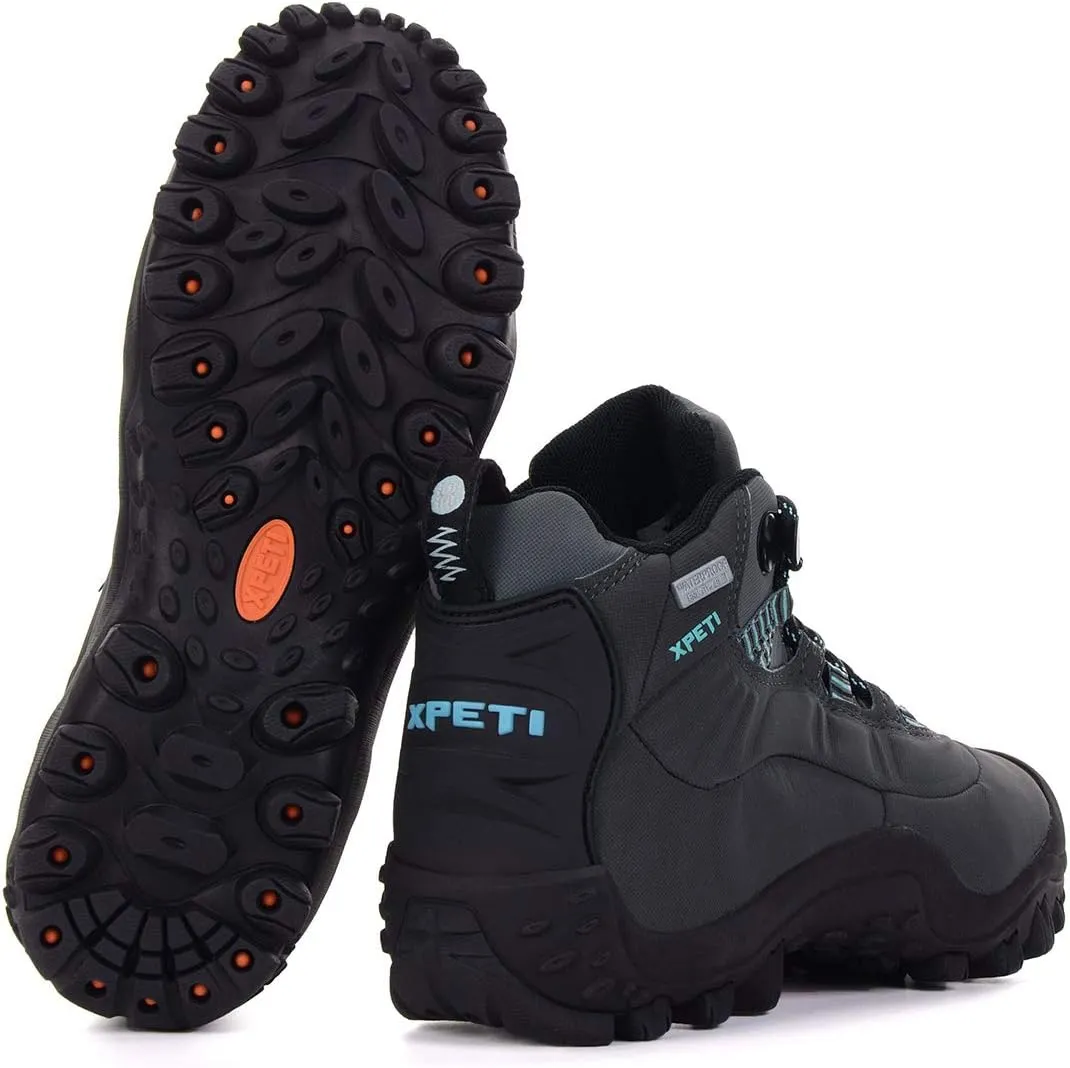 XPETI Women's Thermator Low-Top Waterproof Hiking Boots Non Slip Outdoor boots