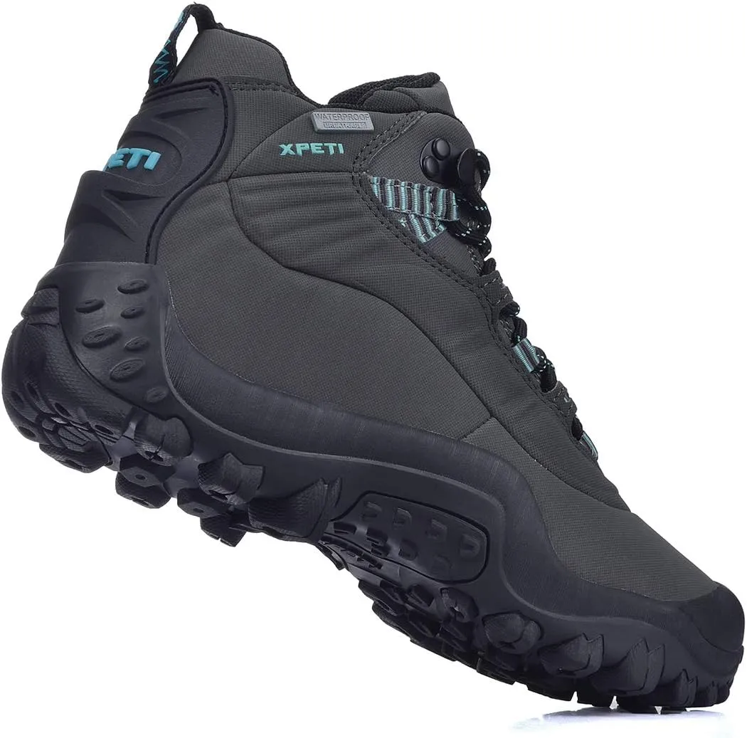 XPETI Women's Thermator Low-Top Waterproof Hiking Boots Non Slip Outdoor boots