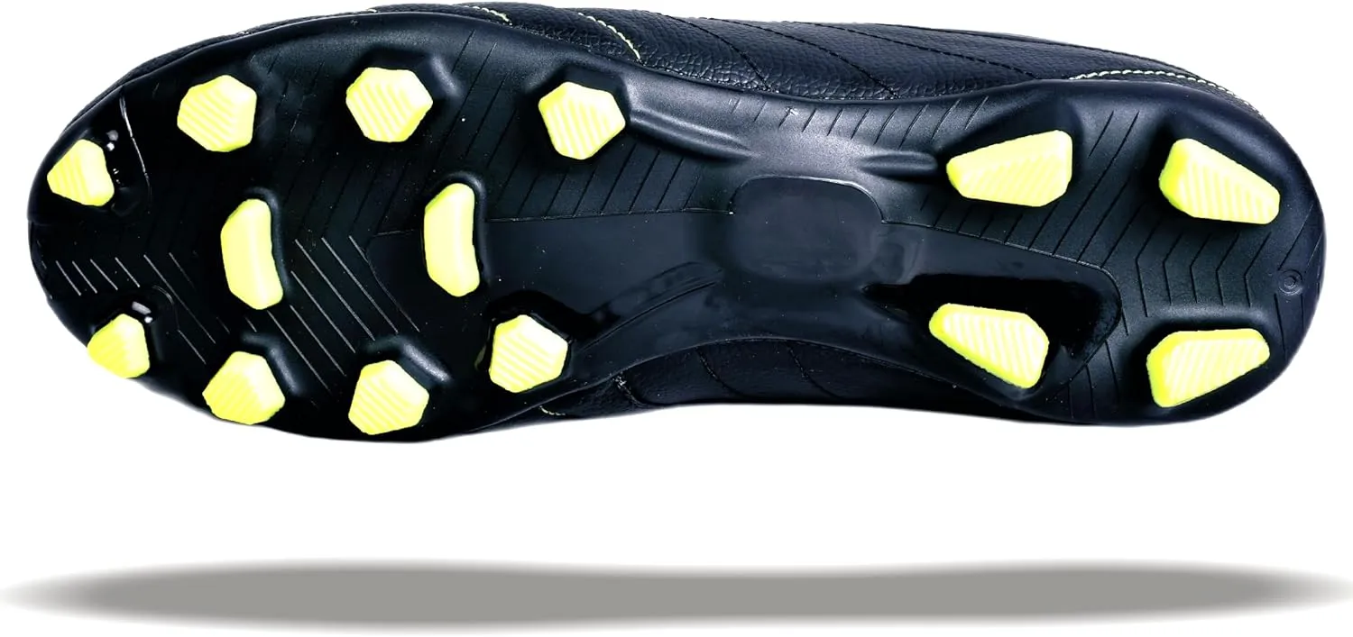 XXUMA Unisex Soccer Cleats Outdoor Lightweight High-Top Training Boots Ground Athletic Football Boots Soccer Shoes for Men/Women