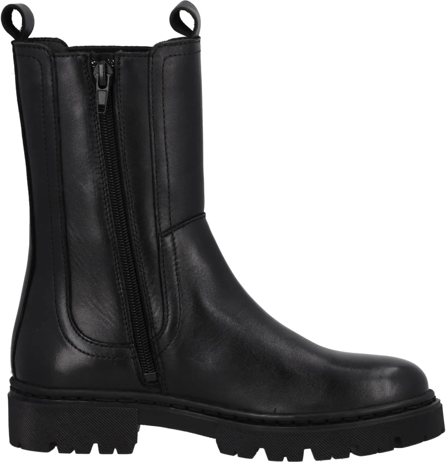 Yelna G Girls' Ankle Boots - Stylish Boots Made of Cowhide Leather - Handmade in Portugal - Lightly Lined - with Non-Slip TPR Sole - Modern & Comfortable