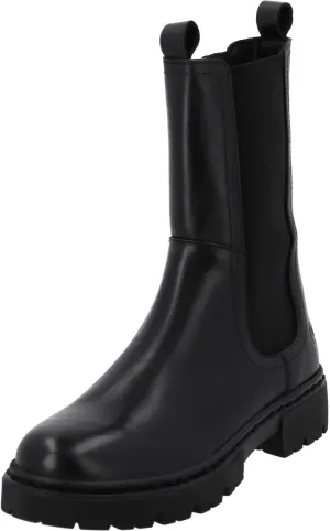 Yelna G Girls' Ankle Boots - Stylish Boots Made of Cowhide Leather - Handmade in Portugal - Lightly Lined - with Non-Slip TPR Sole - Modern & Comfortable