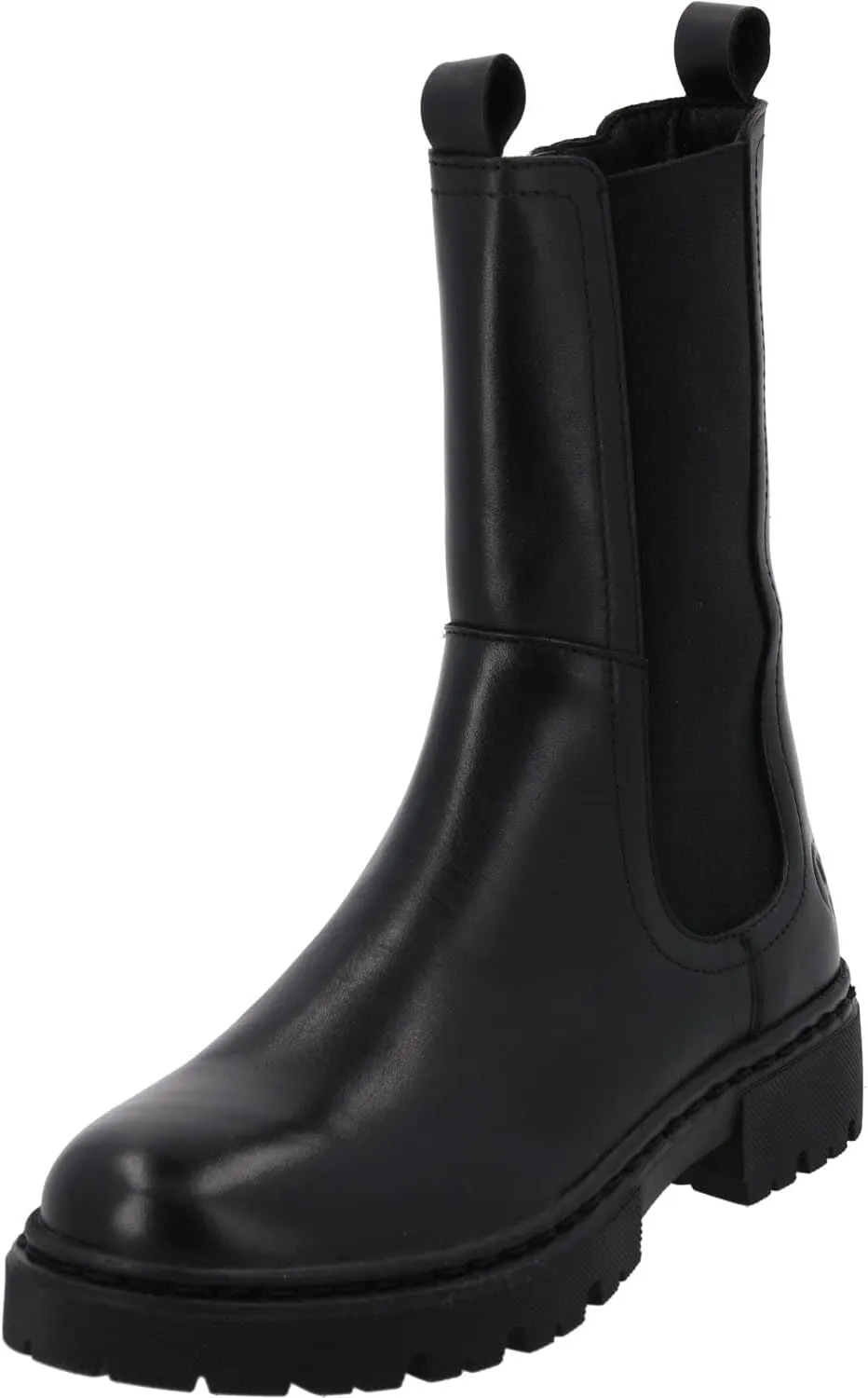 Yelna G Girls' Ankle Boots - Stylish Boots Made of Cowhide Leather - Handmade in Portugal - Lightly Lined - with Non-Slip TPR Sole - Modern & Comfortable
