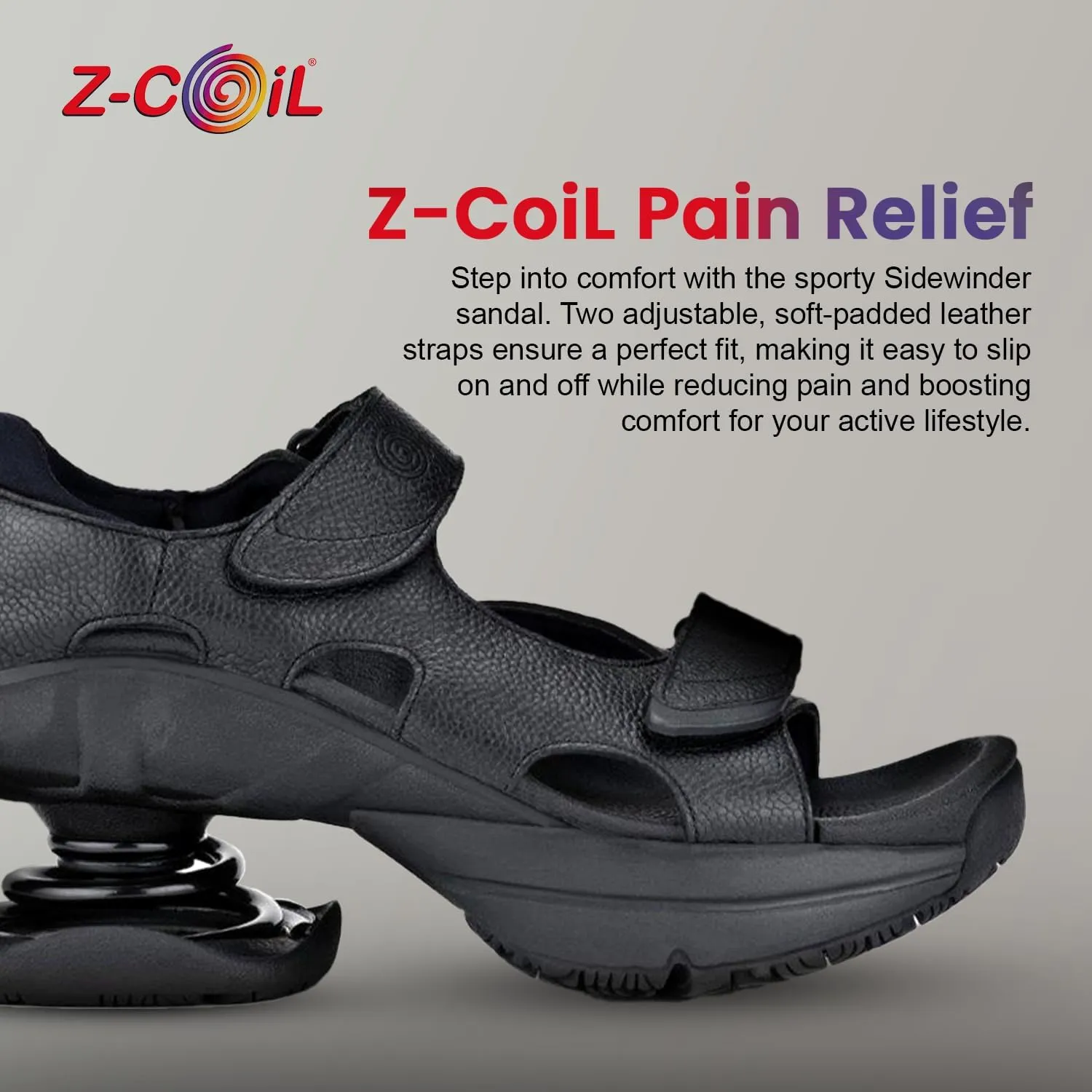 Z-CoiL Women's Pain Relief Sandal, Open Coil