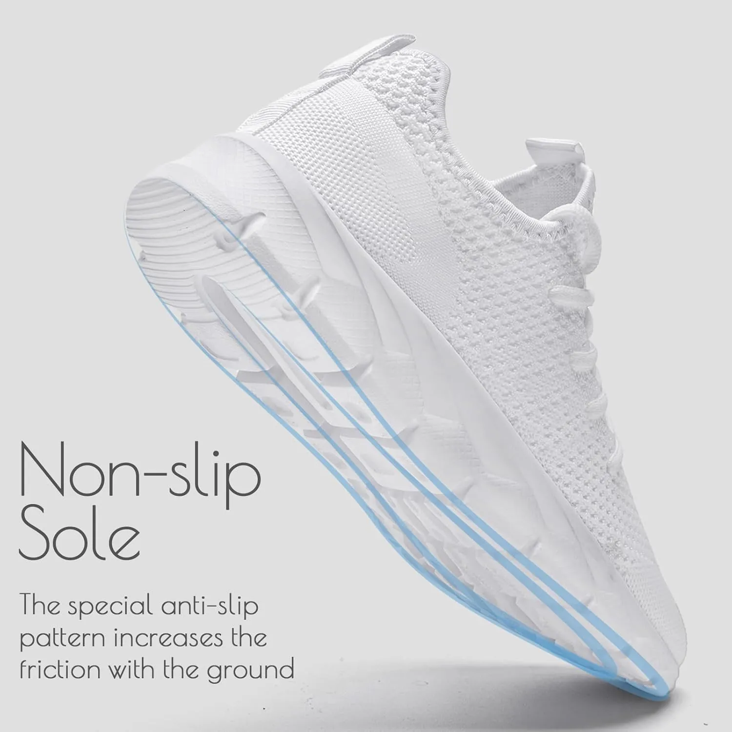 ZGPWZWL Mens Running Shoes Fashion Sneakers Tennis Walking Casual Athletic Lightweight Breathable Workout Gym Comfortable Shoes