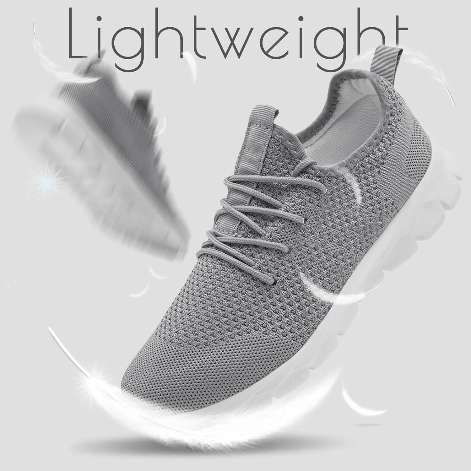 ZGPWZWL Mens Running Shoes Fashion Sneakers Tennis Walking Casual Athletic Lightweight Breathable Workout Gym Comfortable Shoes
