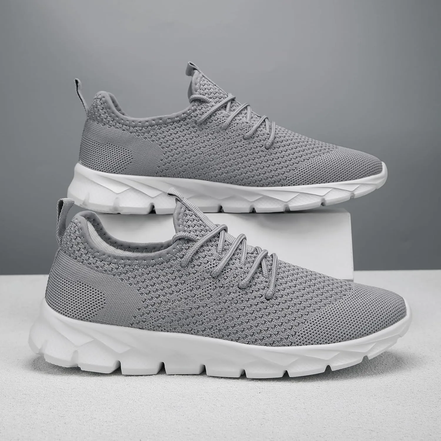 ZGPWZWL Mens Running Shoes Fashion Sneakers Tennis Walking Casual Athletic Lightweight Breathable Workout Gym Comfortable Shoes