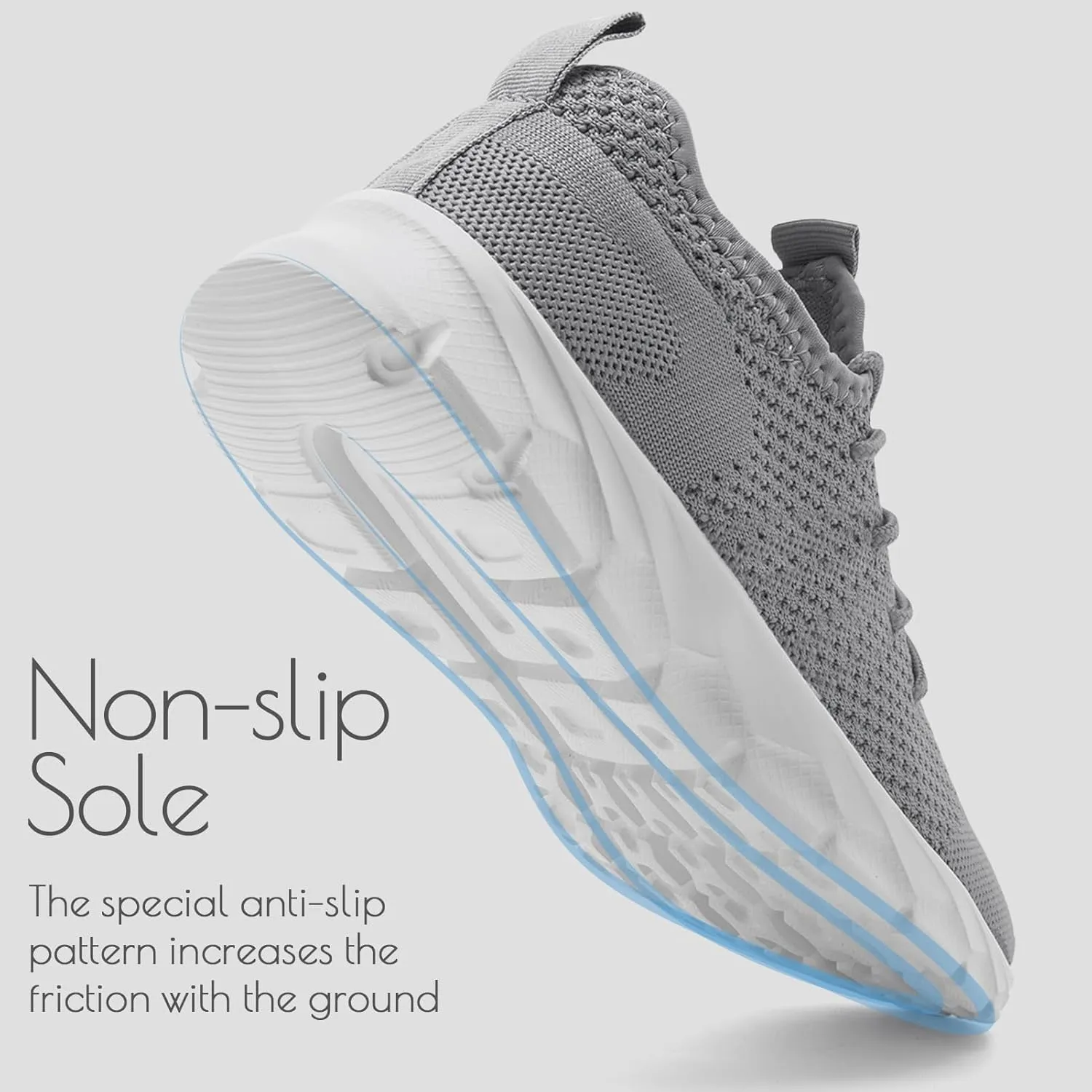 ZGPWZWL Mens Running Shoes Fashion Sneakers Tennis Walking Casual Athletic Lightweight Breathable Workout Gym Comfortable Shoes