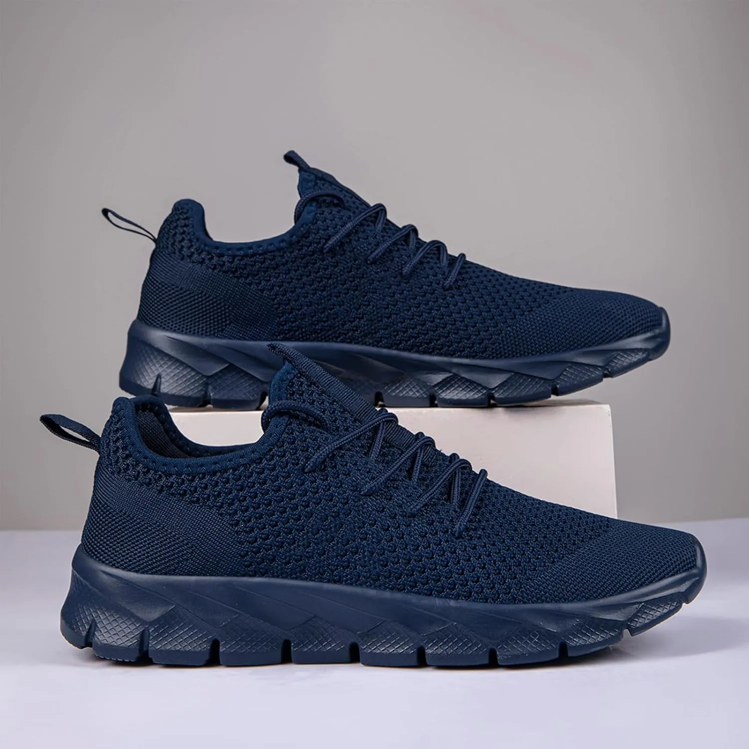 ZGPWZWL Mens Running Shoes Fashion Sneakers Tennis Walking Casual Athletic Lightweight Breathable Workout Gym Comfortable Shoes